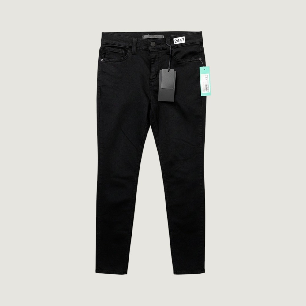 SP Black Label Kendall Super Skinny Jeans Womens 29 Black Denim Made in USA